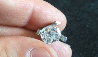 Wholesalers and jewelers source their stones at the diamond manufacturer