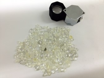 Sicherer Diamantenhandel